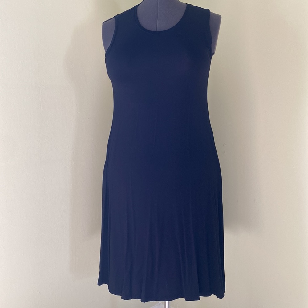 Style & Co black sleeveless tank dress